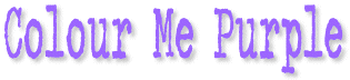 Colour Me Purple