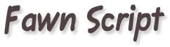 Fawn Script