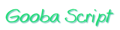 Gooba Script